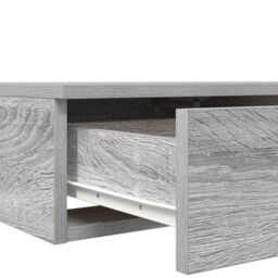 Berkfield Home Bedside Tables Grey sonoma Engineered wood 160 x 36.5 x 16.5 cm - thumbnail 9