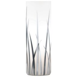 Loops Table Desk Lamp Colour Shade White Chrome Glass Painted Bulb E27 1x60W - thumbnail 1