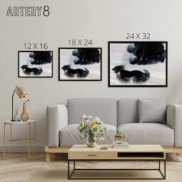 "Artery8 Giacomo Balla Dynamism Of A Dog On A Leash Framed Canvas Wall Art Print - Size: W12"" x H16""" - thumbnail 4