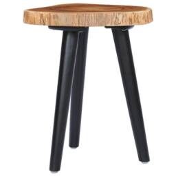Berkfield Home Coffee Table 40x45 cm Solid Teak in Brown - thumbnail 9