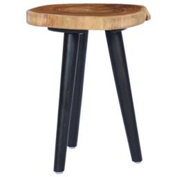 Berkfield Home Coffee Table 40x45 cm Solid Teak in Brown - thumbnail 7