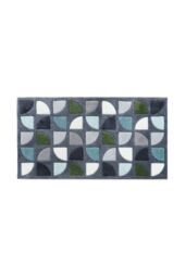 JVL Solemate® Hand Carved Windmill Doormat 57 X 100 cm in Green - Size: 57 cm x 100 cm - thumbnail 1