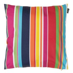 icon Indoor & Outdoor Waterproof Cushion Set of 2 Technicolour Geometric Waterproof Cushion in Orange - Size: 43 cm x 43 cm - thumbnail 3