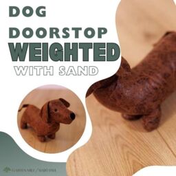 Marco Paul Sausage Dog Door Stop in Brown - thumbnail 5