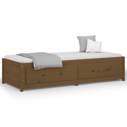 Berkfield Home Day Bed Honey Brown 80x200 cm Solid Wood Pine - thumbnail 2