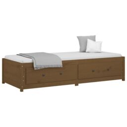Berkfield Home Day Bed Honey Brown 80x200 cm Solid Wood Pine - thumbnail 3