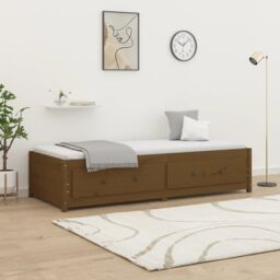 Berkfield Home Day Bed Honey Brown 80x200 cm Solid Wood Pine