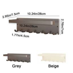 Kelvenix Grey Wall Mounted Magnetic Paper Towel Holder - thumbnail 2