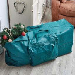 Samuel Alexander 1.5m x 0.6m Large Christmas Tree & Decorations Storage Bag in Green - thumbnail 2