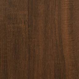 Berkfield Home Coffee Table Brown Oak 90x60x35 cm Engineered Wood - Size: 90 x 60 x 35 cm - thumbnail 8