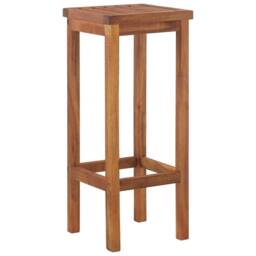 Berkfield Home 5 Piece Garden Bar Set Solid Wood Acacia in Brown - thumbnail 6