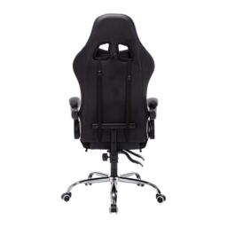 Neo GTB Gaming Chair with Massage & Footrest in White - thumbnail 6