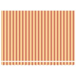 Berkfield Home Manual Retractable Awning with LED in Yellow & Orange, 450x300 cm - thumbnail 7