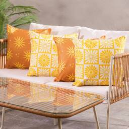 icon 4PK Cushion x2 Summer Sun, x2 Summer Flower - thumbnail 2