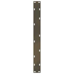Berkfield Home Coffee Table Legs Natural Steel 2 pcs 70x(30-31) cm Steel in Grey - thumbnail 7