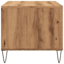 Berkfield Home Coffee Table Artisan Oak 90x49x45 cm Engineered Wood in Brown - Size: 90 x 49 x 45 cm - thumbnail 6