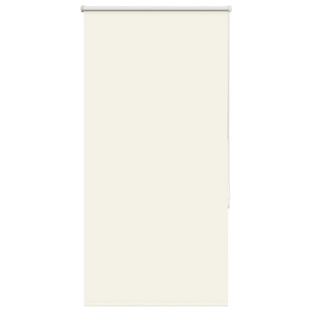 Berkfield Home Roller Blind Blackout Off-White 65x175 cm Fabric Width 60.7 cm Polyester in White - image 1