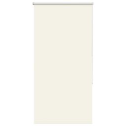 Berkfield Home Roller Blind Blackout Off-White 65x175 cm Fabric Width 60.7 cm Polyester in White - thumbnail 1
