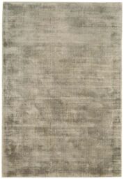 The Rug Shop UK Grey Handmade Plain Viscose Luxurious Easy To Clean Cotton Backing Rug - Size: 160 cm x 230 cm - thumbnail 5