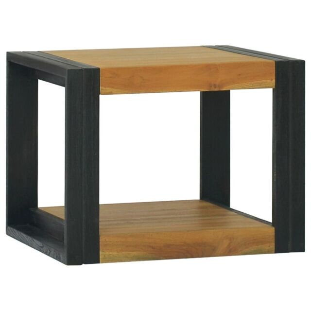 Berkfield Home Bathroom Cabinet 45x45x35 cm Solid Wood Teak in Brown - Size: 45 x 45 x 35 cm - image 1