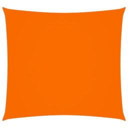 Berkfield Home Sunshade Sail Oxford Fabric Square 4x4 m Orange - thumbnail 2