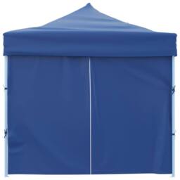 Berkfield Home Folding Pop-up Party Tent with 8 Sidewalls 3x9 m Blue - thumbnail 6