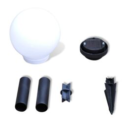 Berkfield Home Outdoor Pathway Lamps 4 pcs LED 15 cm with Ground Spike in White - thumbnail 5