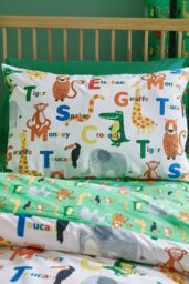 Catherine Lansfield 'Animal Magic' Reversible Duvet Cover Set in Natural - Size: Single - thumbnail 3