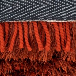 Kukoon Terracotta Soft Shaggy Fluffy Living Area Rug - Size: 120 cm x 170 cm - thumbnail 6