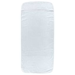 Berkfield Home Soft Beach Towels 2 pcs White 75x200 cm Fabric 400 GSM