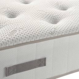 Aspire Classic 1000 Pocket Cashmere Wool Mattress Medium Comfort in White - Size: Single - thumbnail 5