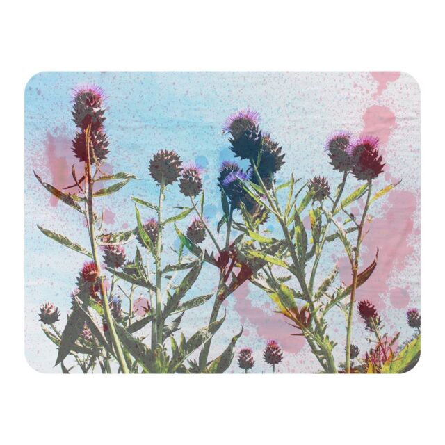 Benjamin Tate Design Reaching For The Sky Blanket in Natural - Size: 120 cm x 150 cm - image 1