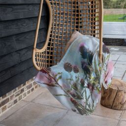 Benjamin Tate Design Reaching For The Sky Blanket in Natural - Size: 120 cm x 150 cm - thumbnail 4