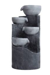 Living and Home Creative Water Feature Garden Fountain Decor in Natural - thumbnail 4