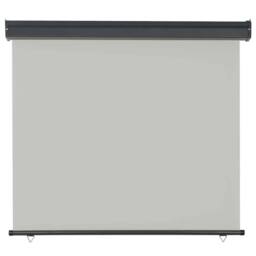 Berkfield Home Stylish Balcony Side Awning 125x250 cm Grey - thumbnail 4