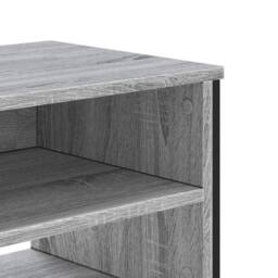 Berkfield Home TV Cabinet Grey Sonoma 180x34x41 cm Engineered Wood - Size: 180 x 34 x 41 cm - thumbnail 7