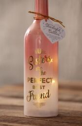 Boxer Gifts Women's Sisters Are The Perfect Best Friend Luxe Starlight Bottle - thumbnail 3