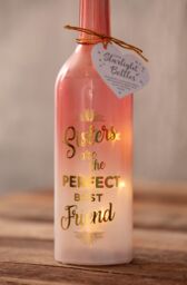 Boxer Gifts Women's Sisters Are The Perfect Best Friend Luxe Starlight Bottle - thumbnail 2