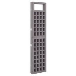 Berkfield Home Durable 5-Panel Room Divider/Trellis Solid Fir Wood Grey 201.5x180 cm - thumbnail 4