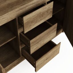 GFW Canyon Sideboard in Light Oak - thumbnail 7