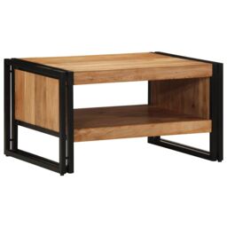 Berkfield Home Coffee Table 70x50x38 cm Solid Wood Acacia in Brown - Size: 70 x 50 x 38 cm - thumbnail 1
