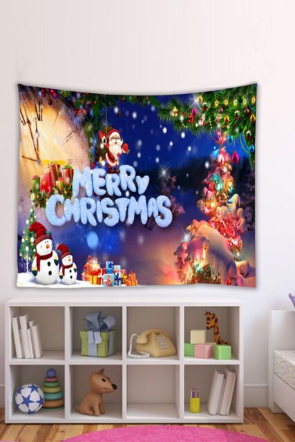 Living and Home 130x150cm Christmas Decorative Tapestry - Size: 130x150 cm - image 1