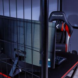 X Rocker Icarus XL High Sleeper Bunk Bed Metal Bed with Gaming Desk in Black - Size: Single - thumbnail 5