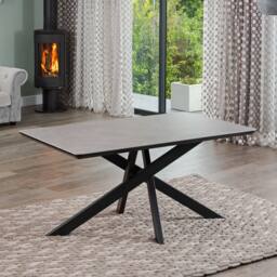 Artemis Home Farnese 160cm Stone Dining Table in Grey - thumbnail 1