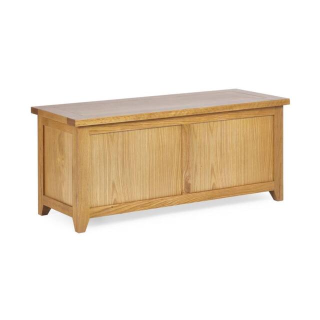 Cheshire Premium Langham Storage Bench in Oak in Natural - image 1