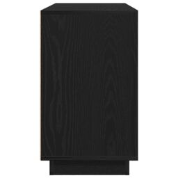Berkfield Home Sideboard Black Oak 102x35x60 cm Engineered Wood - Size: 102 x 35 x 60 cm - thumbnail 8