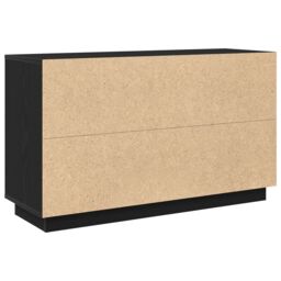 Berkfield Home Sideboard Black Oak 102x35x60 cm Engineered Wood - Size: 102 x 35 x 60 cm - thumbnail 6