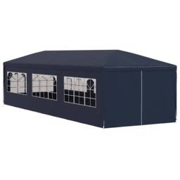Berkfield Home Party Tent 3x9 m Blue - thumbnail 3