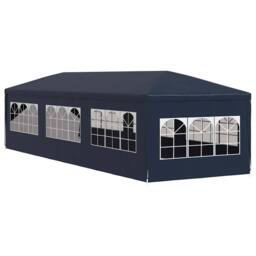 Berkfield Home Party Tent 3x9 m Blue - thumbnail 6