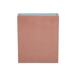 Primrose Zinc Galvanised Copper Tall Trough Planter with Insert - thumbnail 2